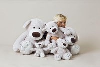 Happy Horse knuffelbeer Baggio - grijs pluche beer 22cm - baby knuffel-3