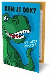 Image Books Einladungskarten Dinosaurier Set mit 6 Karten und Umschlägen