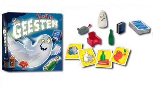 999 Games kaartspel Vlotte Geesten - actiespel voor het gezin