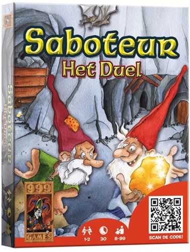 999 Games Kartenspiel Saboteur: Das Duell für 1-2 Spieler ab 8 Jahren