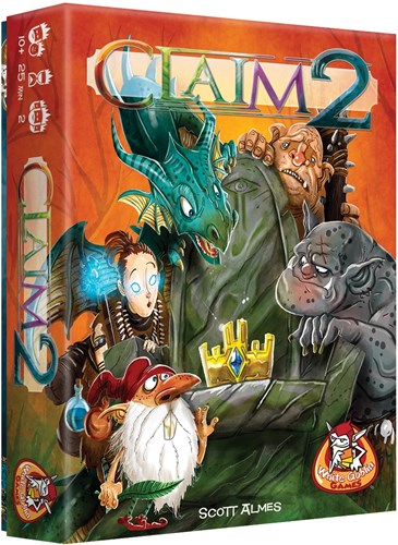 White Goblin Games Kartenspiel Claim 2 - Strategiespiel ab 10 Jahren