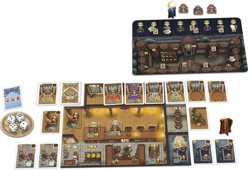999 Games bordspel De Taveernen van de Oude Stad 12+ strategie