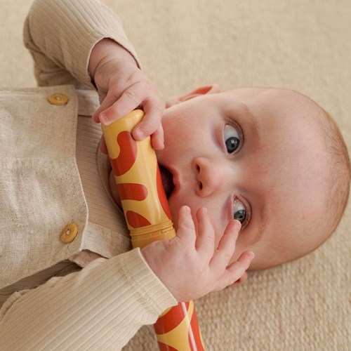 Modu sensorisch speelgoed rammelstaven - kleurrijke rattle pegs set-3