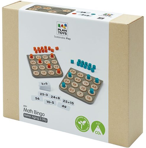 PlanToys Holzspielzeug Mathe-Bingo-2