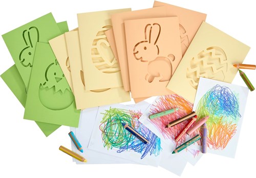 Haba knutselset - creatieve paas krabbelkaarten voor kinderen-2