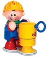 Tolo speelfiguur wegwerker met drill machine - First Friends speelgoed