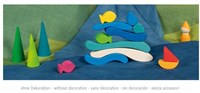 Goki Holz-Bausteine buntes Spielzeug für Kinder-3