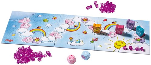 Haba eenhoorn bordspel Eenhoorns in de Wolken coöperatief kinderspel-3