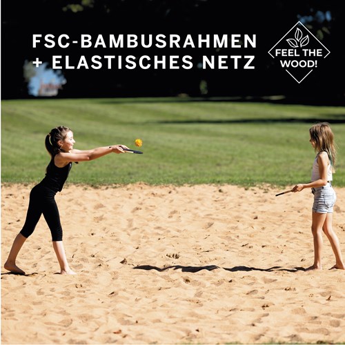 Schildkröt Ogo Sport Set bamboe buitenspeelgoed trampoline effect-3
