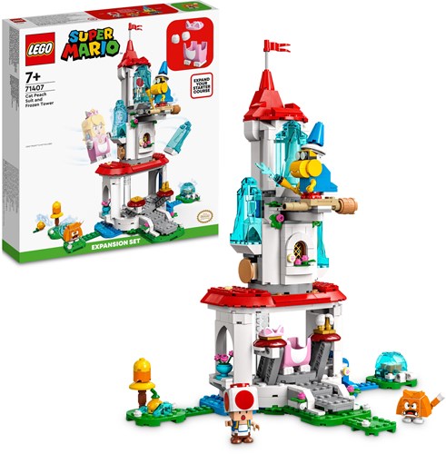 LEGO Super Mario Bauset Katzen-Peach & Eisturm - Erweiterungsset 71407-2