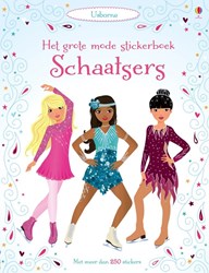 Harlekijn Mode-Stickerbuch Eisläufer - kreativer Stickerspaß ab 4 Jahren