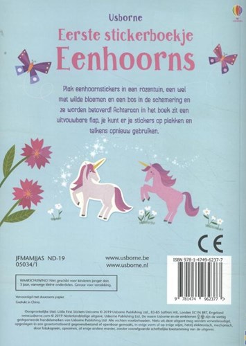 Usborne stickerboek Eenhoorns - Creatief stickerplezier voor kinderen-2