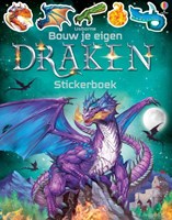 Usborne draken stickerboek bouw je eigen draken avontuur 5plus