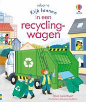 Usborne Bilderbuch Recyclingwagen - lehrreiches Klappenbuch 3+