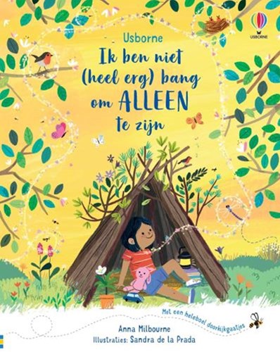 WPG Uitgevers prentenboek Ik ben niet (heel erg) bang om alleen te zijn 3+