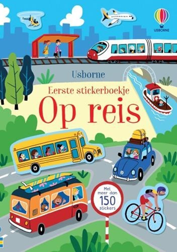 Usborne stickerboek reizen - creatief stickerplezier voor kinderen