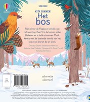 Usborne flapboek bos - Educatief kinderboek met flapjes 5+-2