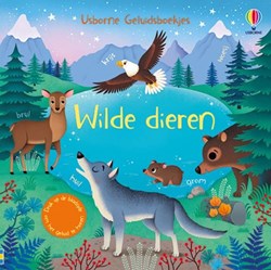 Usborne geluidenboek wilde dieren - interactief kartonboek 1+