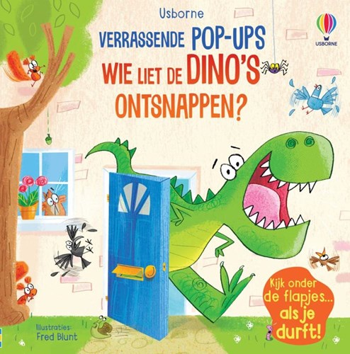 WPG Uitgevers dino pop-up boek interactief flapjesboek 3+