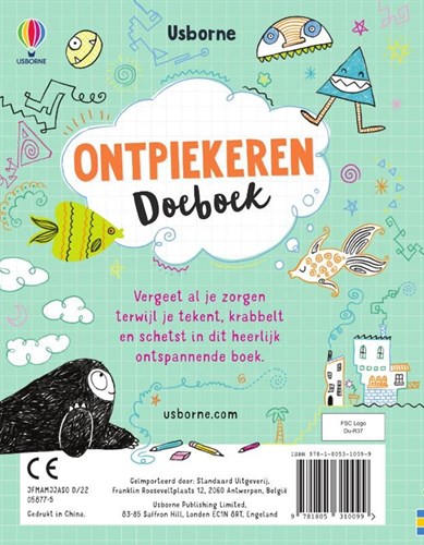 Usborne Mitmachbuch Entspanne dich Achtsamkeit Zeichnen Kinder 5+-2