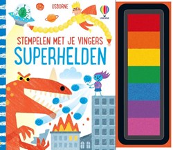Usborne stempelboek superhelden - creatief speelgoed voor kinderen