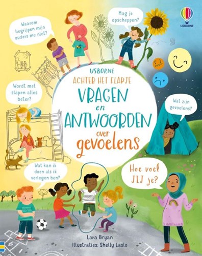 Usborne kinderboek gevoelens - Vragen en antwoorden over emoties