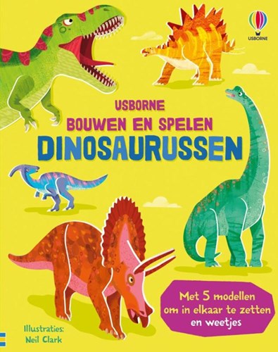 Usborne Dinosaurier Bastelbuch - interaktives Kartonbuch zum Spielen