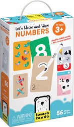 Banana Panda Laten we nummers schrijven en wissen 3+