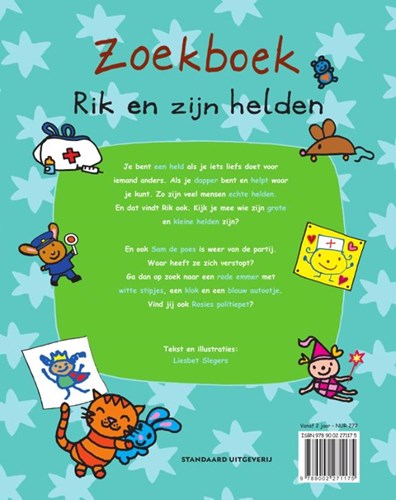 WPG Uitgevers zoekboek Rik en zijn helden voor kinderen 2+ jaar-2