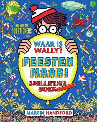 WPG Uitgevers Waar is Wally zoekboek Feesten maar! met stickers 5+