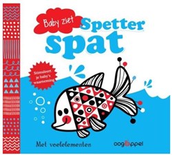 Oogappel Babybuch Spetter spat - Baby sieht, Kontrastbuch 0+