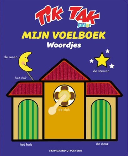 WPG Uitgevers voelboek peuter Tik Tak Woordjes interactief boek 2+