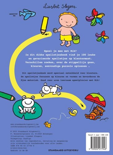 WPG Uitgevers Spielbuch Rik 100 Spiele für Kinder ab 4 Jahren-2