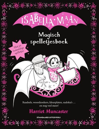 WPG Uitgevers spelletjesboek Isabella Maan magisch 7+ puzzels kleurplaten