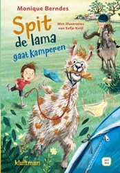 Kluitman kinderboek Spit de Lama gaat kamperen AVI M4 leesplezier