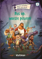 Kluitman kinderboek piraten Pas op, woeste piraten! AVI M4 leesplezier