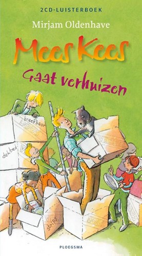 Ploegsma luisterboek Mees Kees gaat verhuizen 2 cd's luisterverhaal 8+