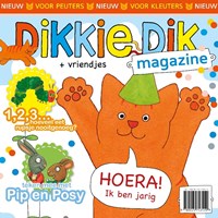 Gottmer Dikkie Dik magazine - Peuter tijdschrift Feest! 2+