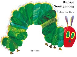 Gottmer prentenboek Rupsje Nooitgenoeg kartonboek - Eric Carle