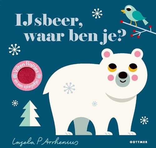 Gottmer flapjesboek IJsbeer, waar ben je? kartonboek 2+ interactief