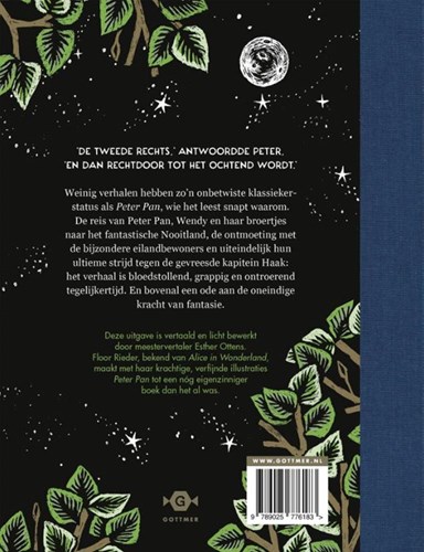 Gottmer kinderboek Peter Pan klassieker met illustraties 8+ jaar-2