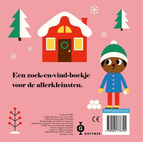 Gottmer Klappenbuch Schneemann Kleinkindbuch Pappbuch Winter 1+-2