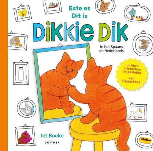 Gottmer Dikkie Dik Klappenbuch - interaktives Kinderbuch ab 2 Jahren