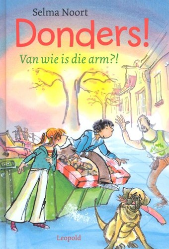 Leopold kinderboek avontuur Donders! Van wie is die arm 8+ leesplezier