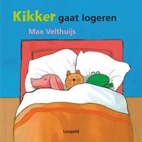 Leopold Kikker kartonboek logeren voor peuters en kleuters 2+