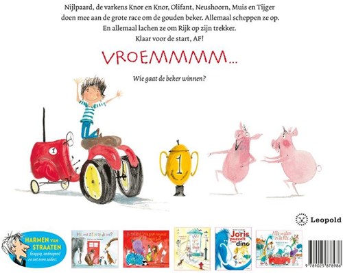 Leopold Bilderbuch großer Traktor für Kinder ab 3 Jahren-2