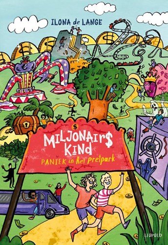 Leopold kinderboek Miljonairskind paniek pretpark avontuur 10+