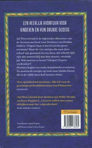 De Fontein Kinderbuch Abenteuerschule Fräulein Wirbelwind Hardcover 7+-2