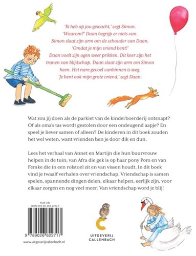 De Fontein kinderboek vriendschap voorleesboek 4+ met illustraties-2
