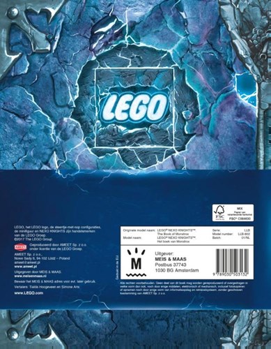 Billy Bones LEGO Nexo Knights boek - Het boek van Monstrox avontuur 6+-2